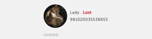 Lost cat in Sacramento, CA, 95829