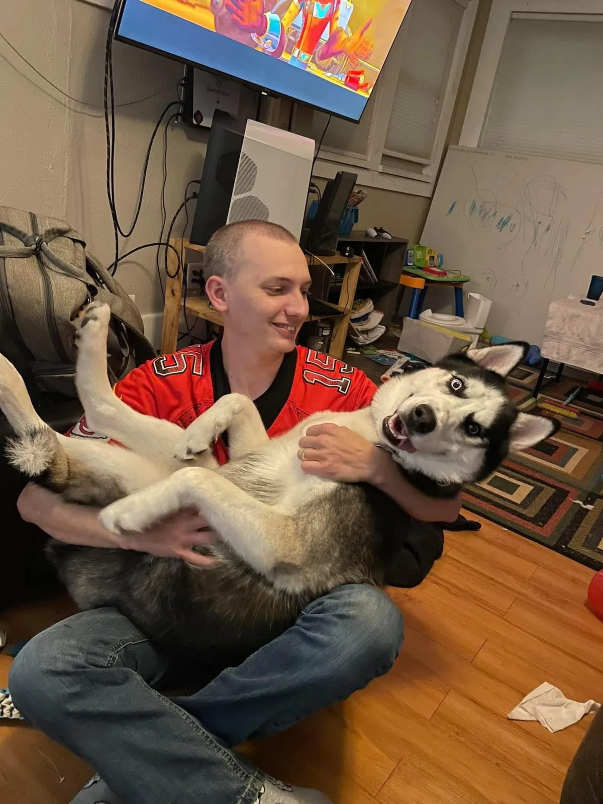 Lost dog in Des Moines, IA, 50313