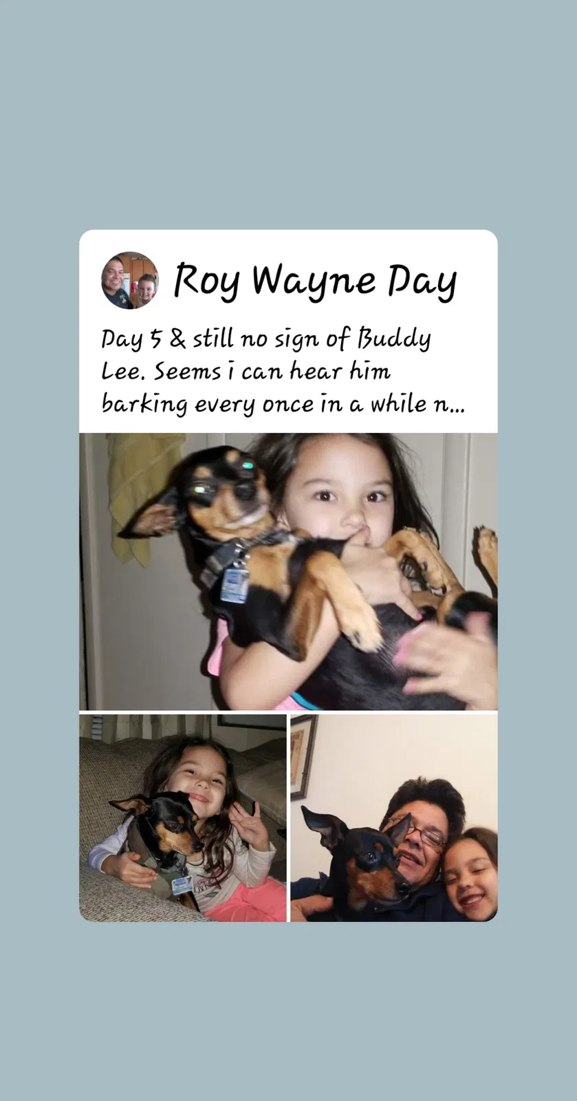 Lost dog in Lawton, OK, 73505