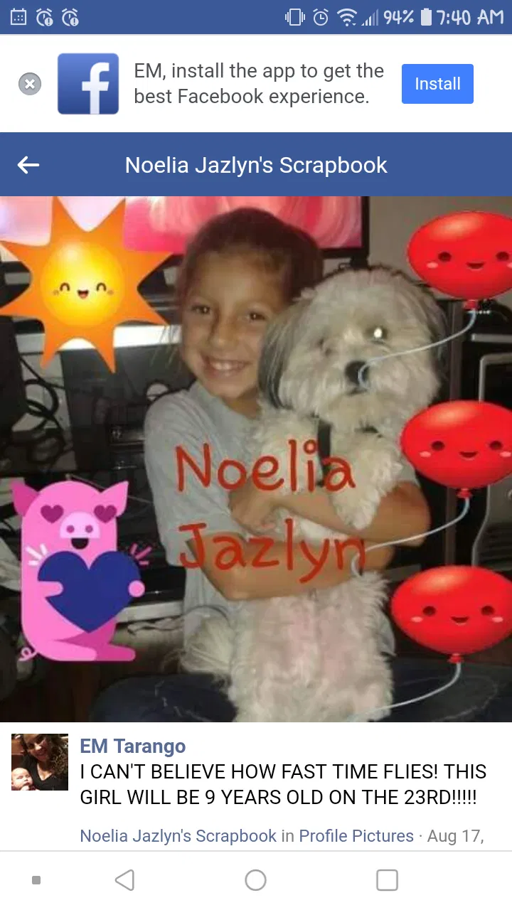 Lost dog in Mesa, AZ, 85201